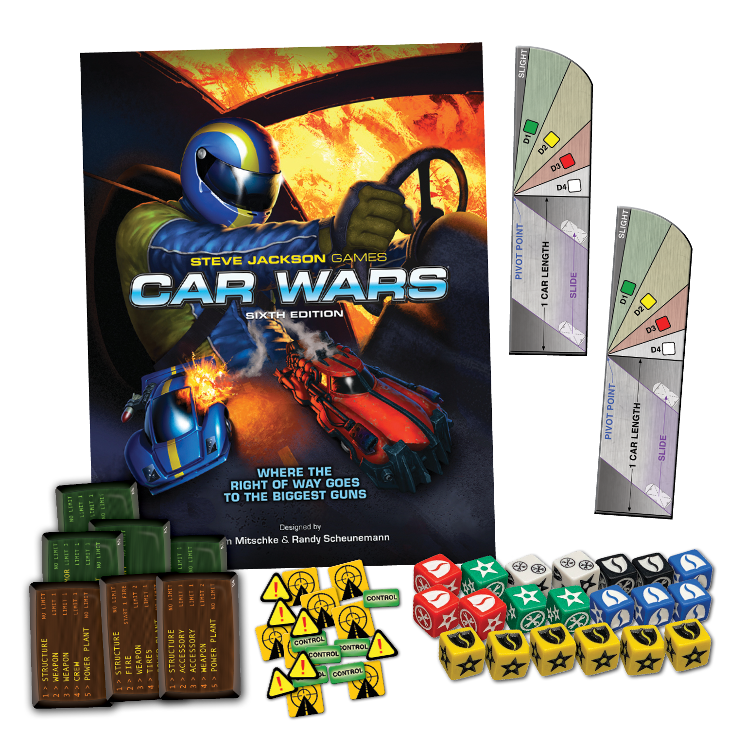 Car Wars Two-Player Starter Set Orange/Purple