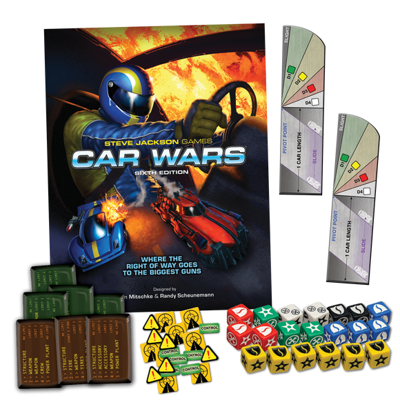 Car Wars Two-Player Starter Set Orange/Purple