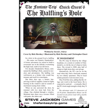 Quick Quest 6: The Halfling's Hole