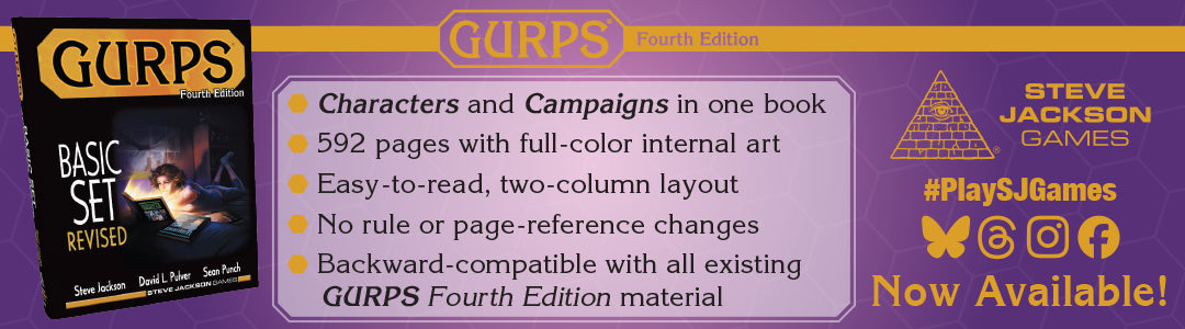 Gurps basic set 4e revised now available
