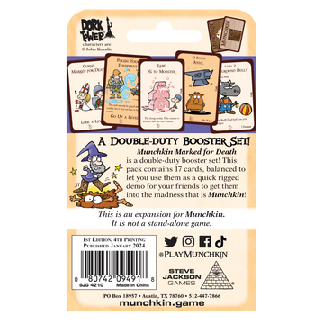 Munchkin Marked for Death - 0