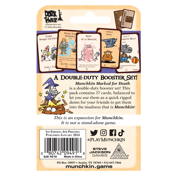 Munchkin Marked for Death