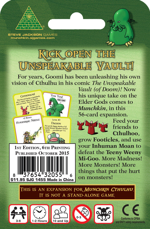 Munchkin Cthulhu 3 - The Unspeakable Vault