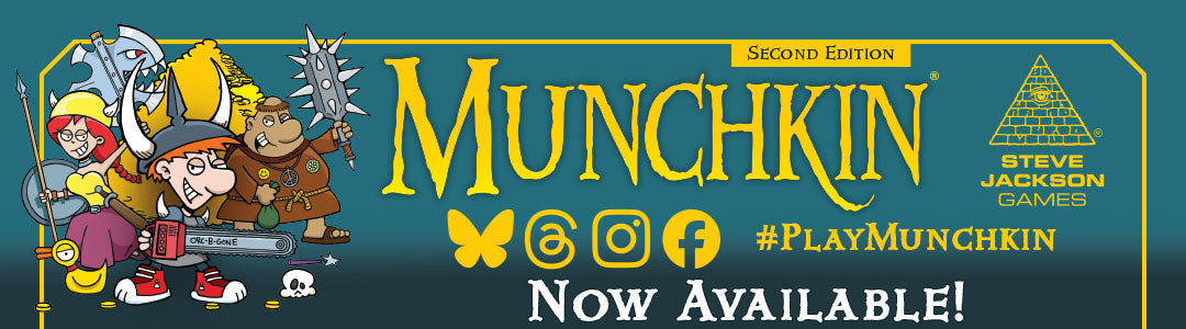 Munchkin second edition now available