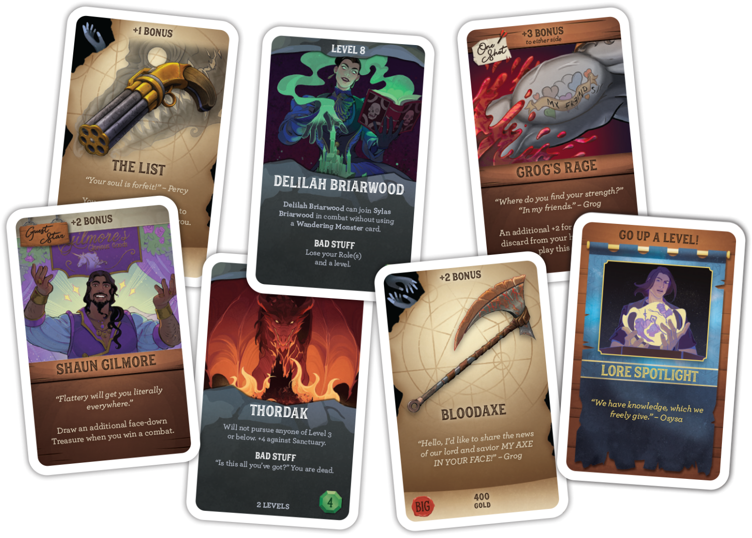 Cartes à jouer de The Legend of Vox Machina Critical Role