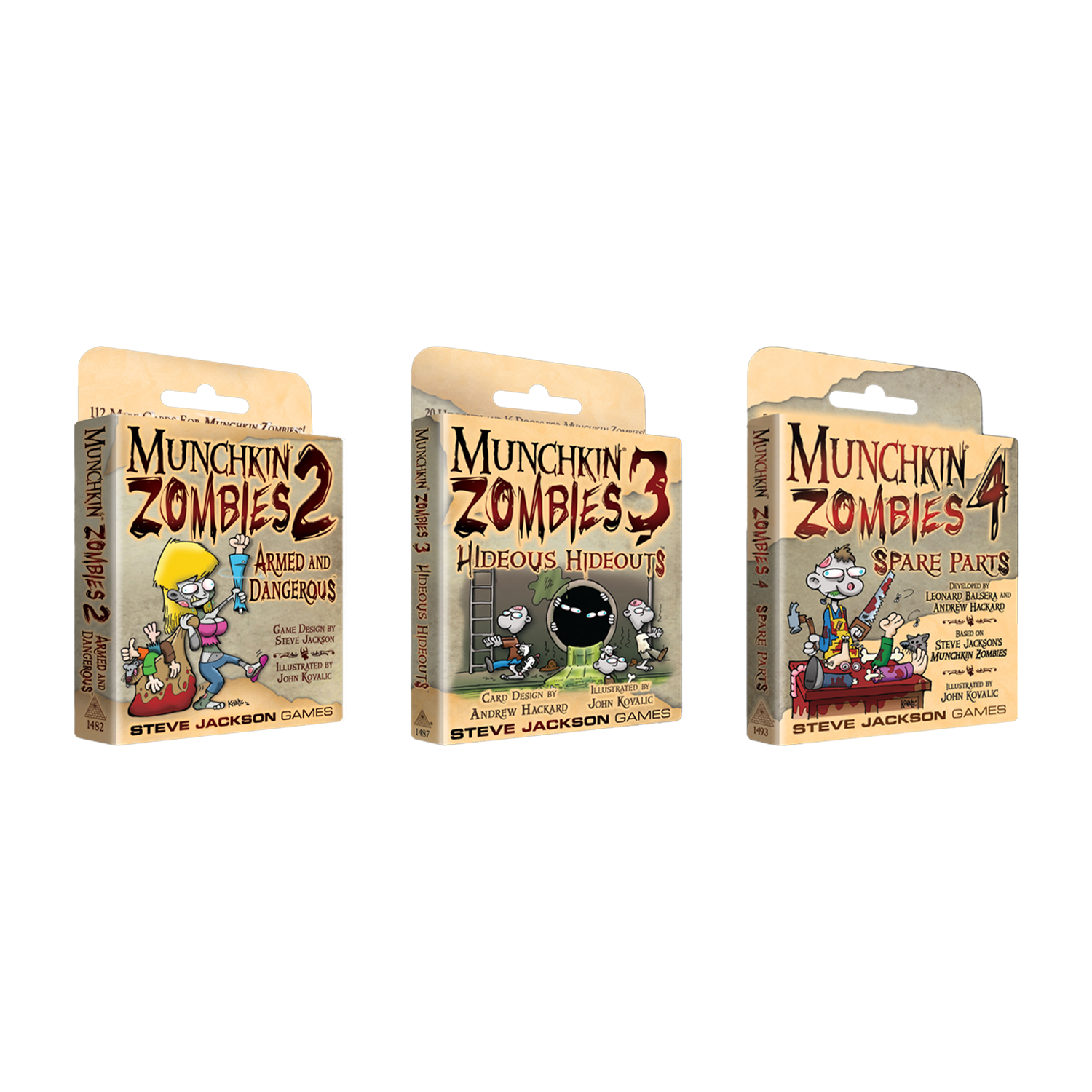 Munchkin Zombies Expansion Bundle