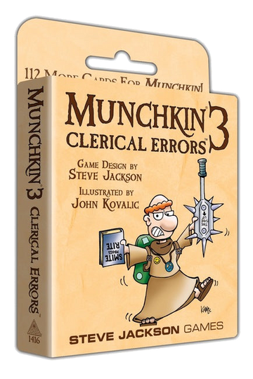 Munchkin 3 - Clerical Errors