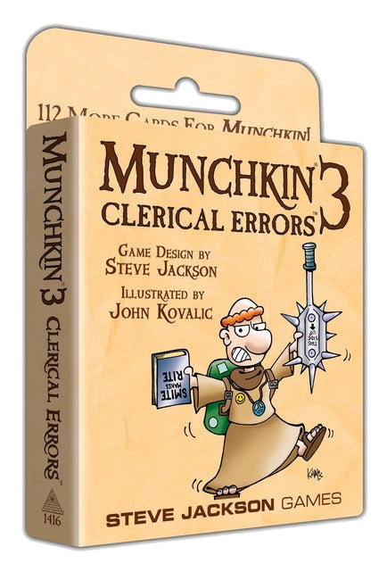 Munchkin 3 - Clerical Errors