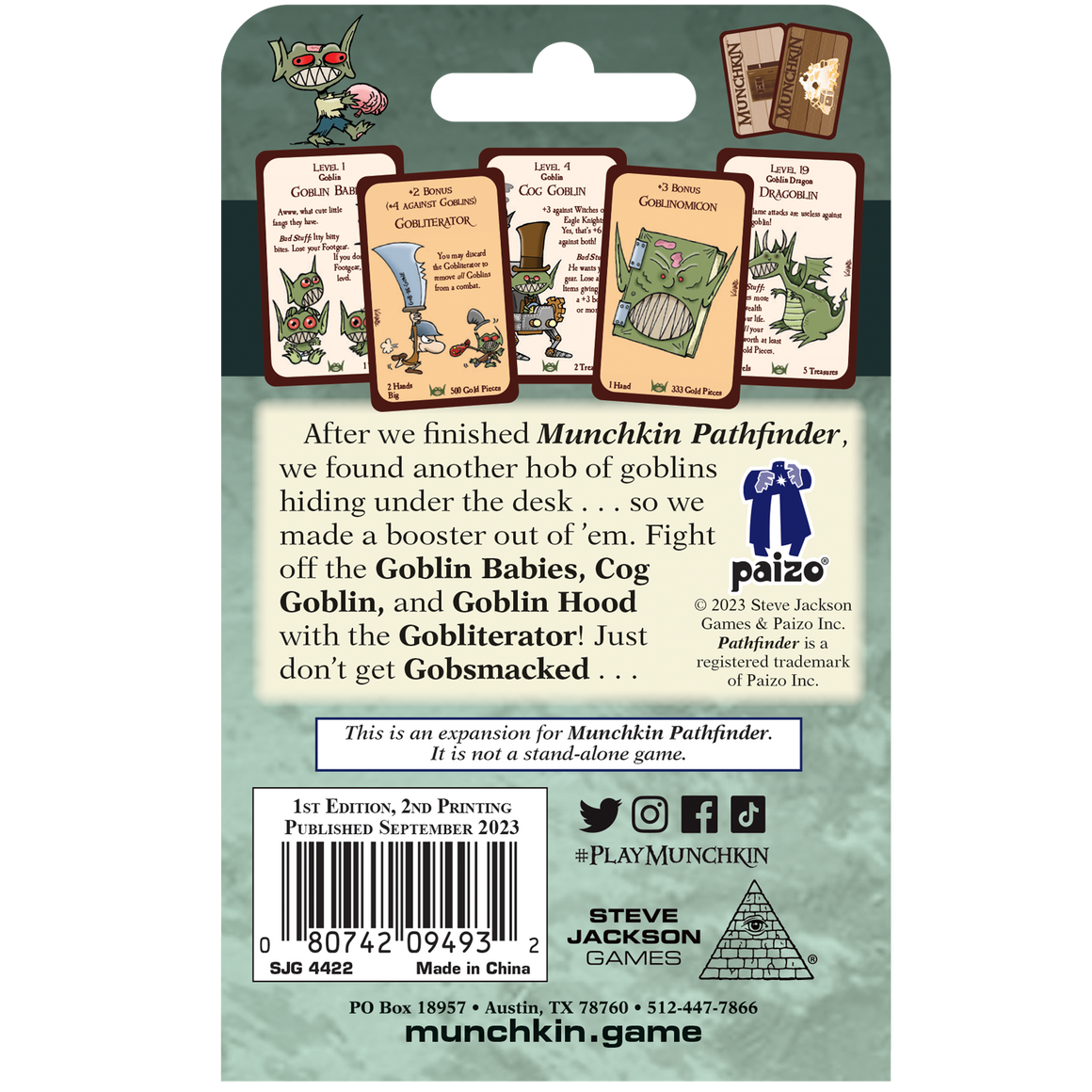 Munchkin: Pathfinder main image 0