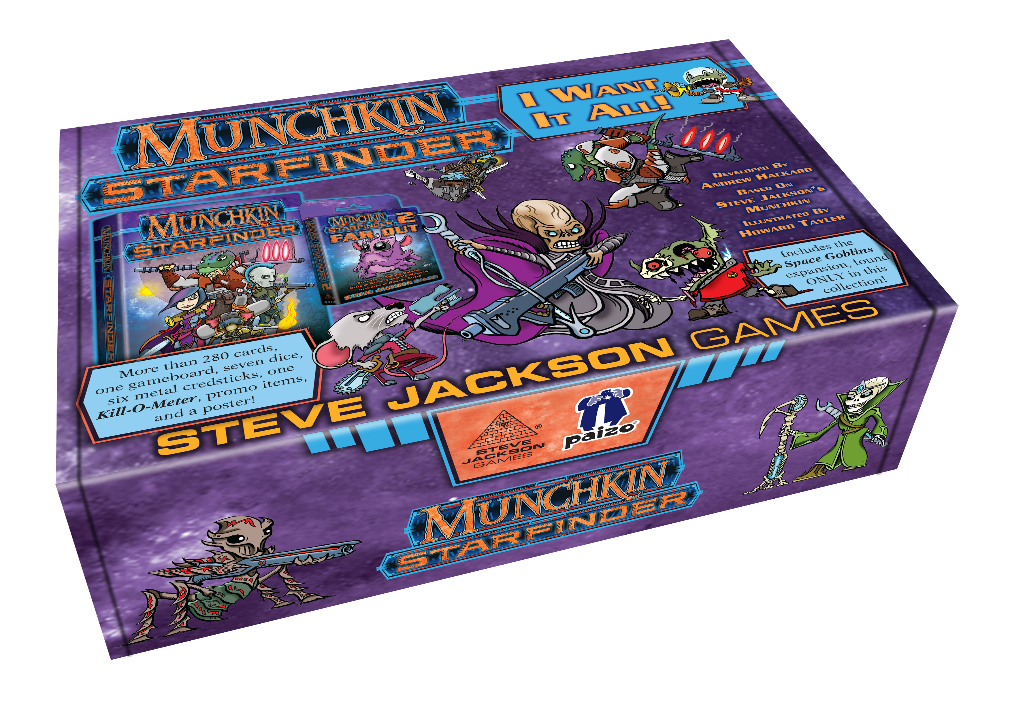 Munchkin Starfinder I Want It All!