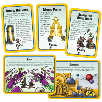Munchkin Warhammer AOS Dire Domains cards
