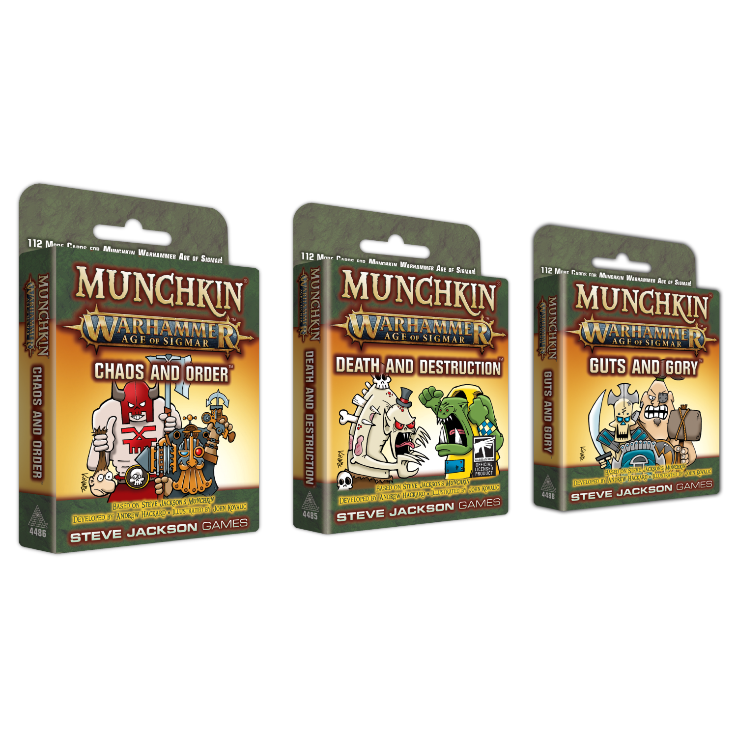 Munchkin Warhammer Age of Sigmar Expansion Bundle