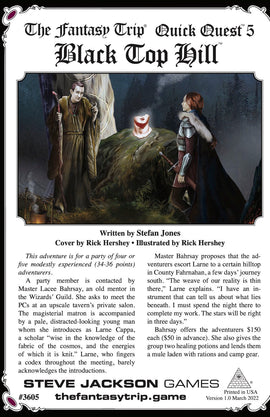 Quick Quest 5: Black Top Hill