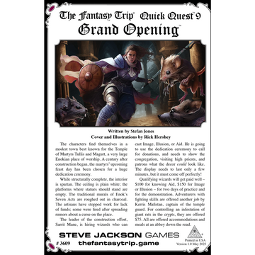 Quick Quest 9: Grand Opening