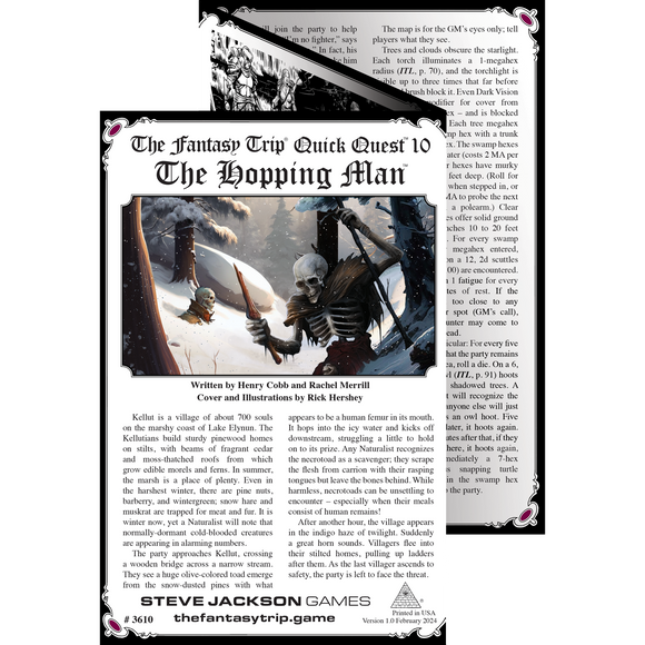 Quick Quest 10: The Hopping Man