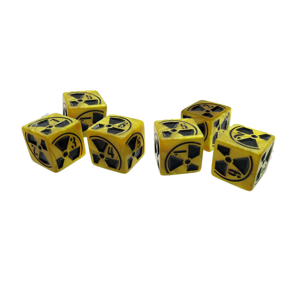 Radiation d6 Dice Set