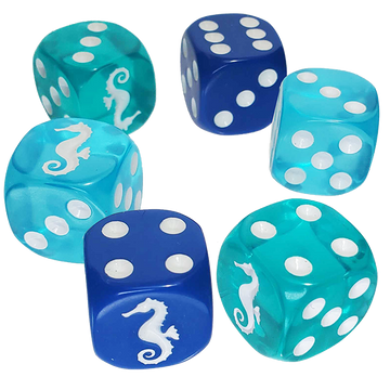 Seahorse d6 Dice Set - 0