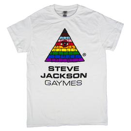 Gaymes Rainbow Eye-in-Pyramid Pride Shirt