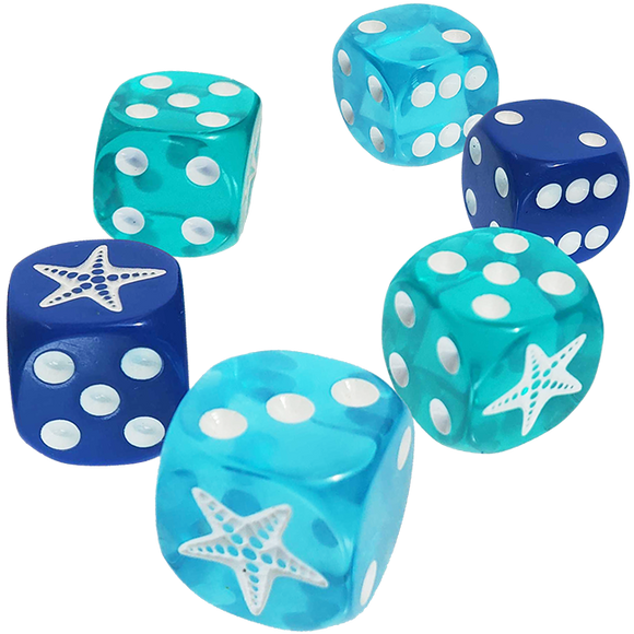 Starfish d6 Dice Set