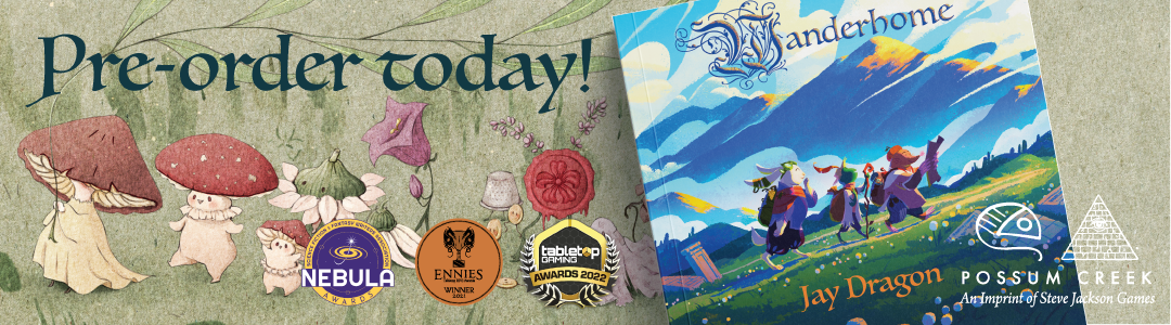 Wanderhome hardcover rpg preorder