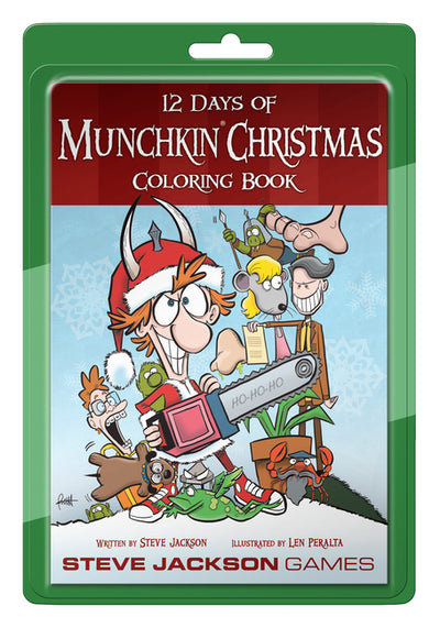 12 Days of Munchkin Christmas Coloring Book