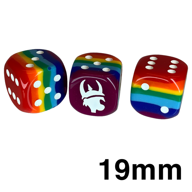 Munchkin Rainbow d6 (19mm)