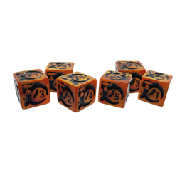Biohazard d6 Dice Set