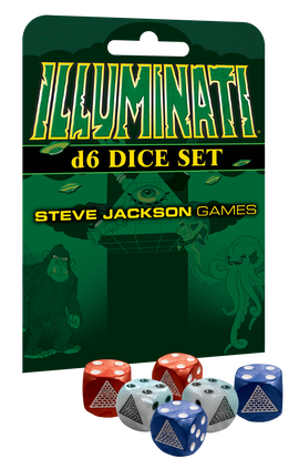 Illuminati d6 Dice Set