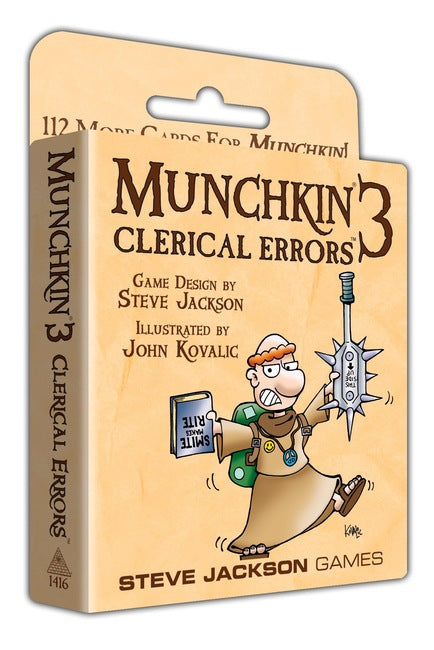Munchkin 3 - Clerical Errors-1