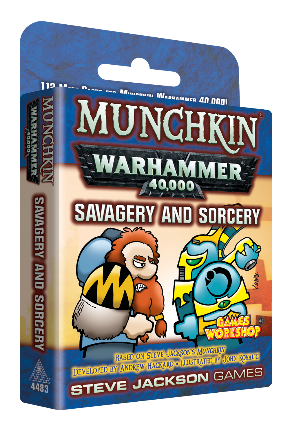 Munchkin Warhammer 40,000: Savagery and Sorcery-1