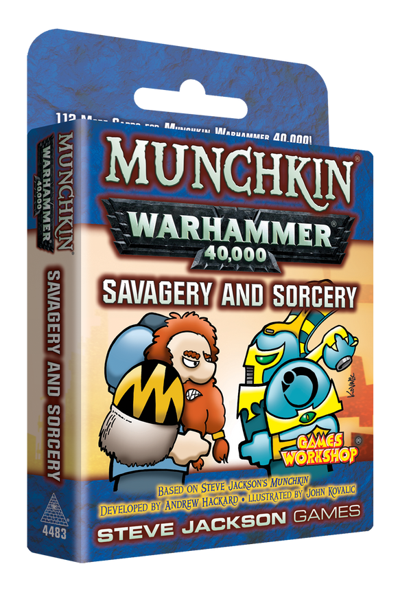 Munchkin Warhammer 40,000: Savagery and Sorcery