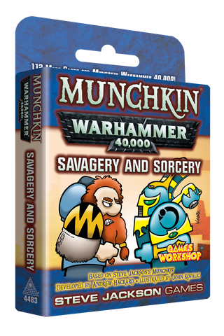 Munchkin Warhammer 40,000: Savagery and Sorcery