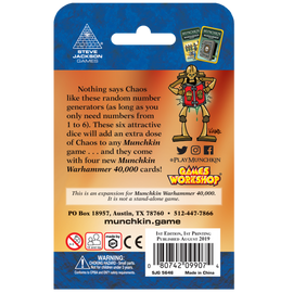 Munchkin Warhammer 40,000 Chaos Dice - 0
