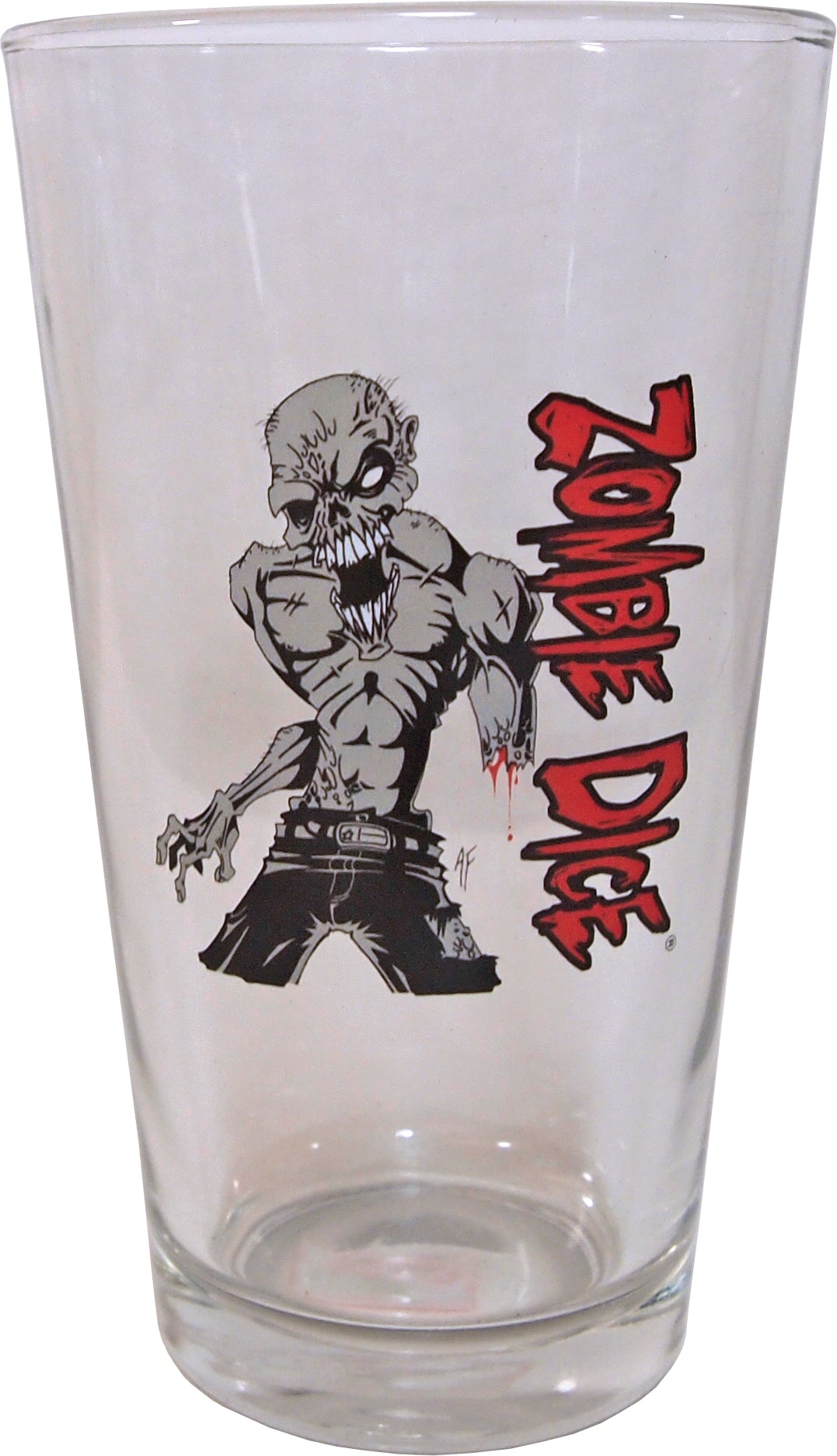 Zombie Dice Pint Glass
