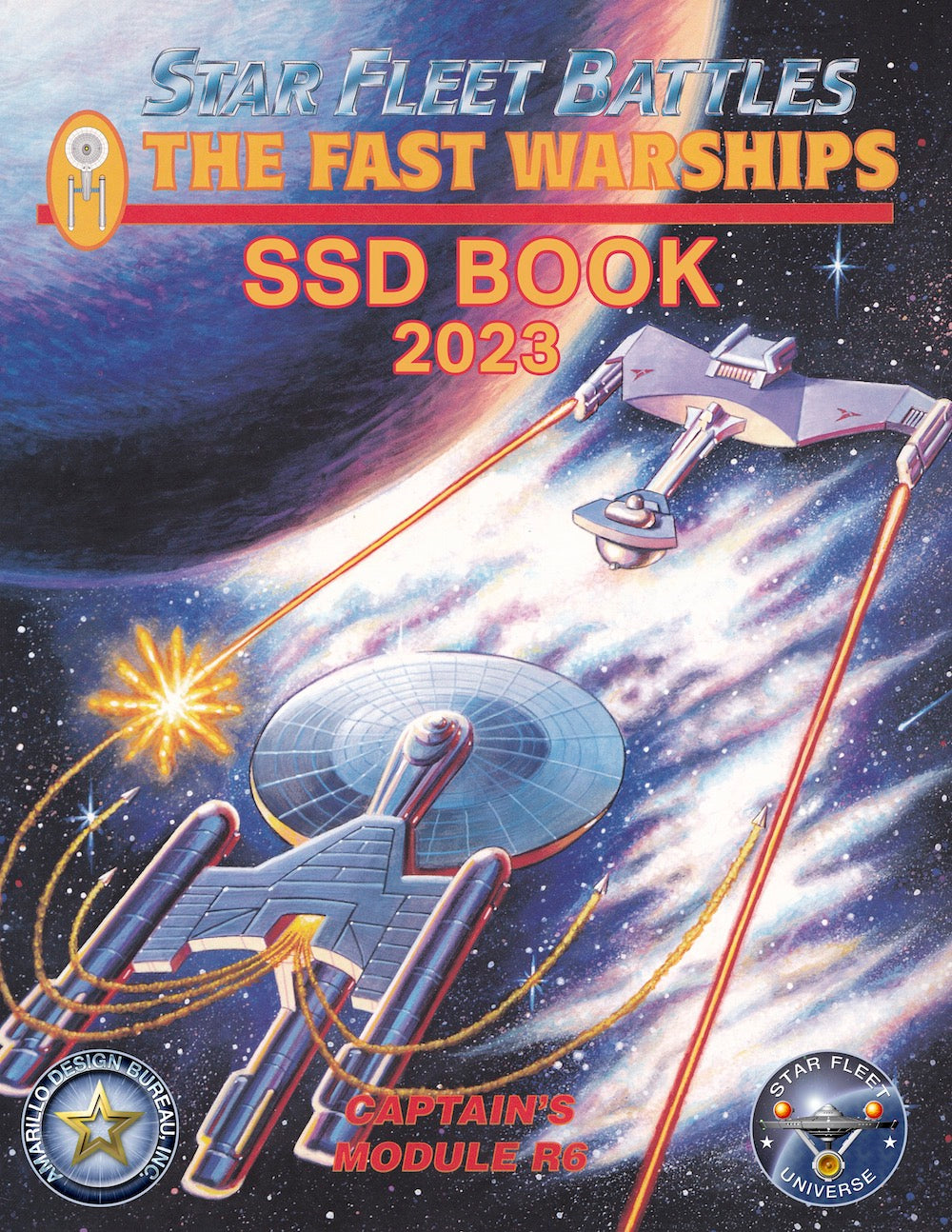 Star Fleet Battles: Module R6 – The Fast Warships SSD Book (B&W)