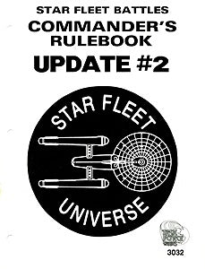 Star Fleet Battles Commander's Rulebook Update #2
