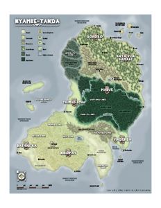 Map for Nyambe: African Adventures