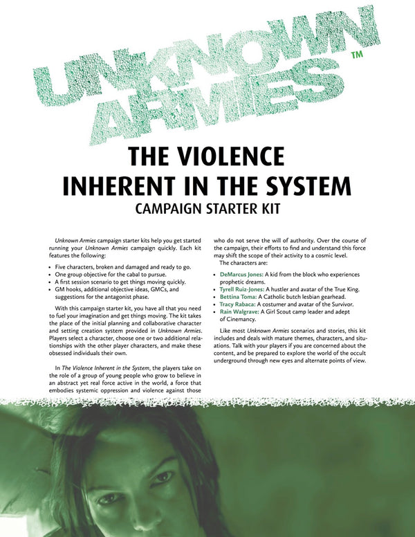 The Violence Inherent in the System