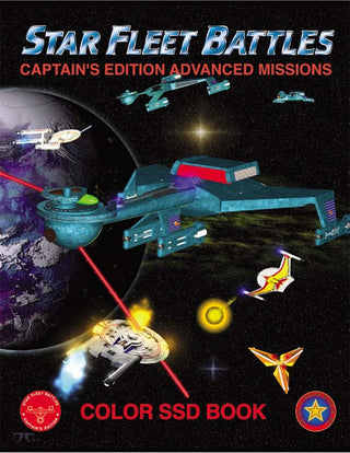 Star Fleet Battles: Advanced Missions SSD Book 2014 (Color)