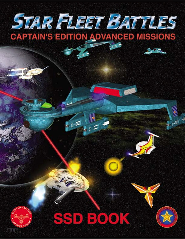 Star Fleet Battles: Advanced Missions SSD Book 2014 (B&W)