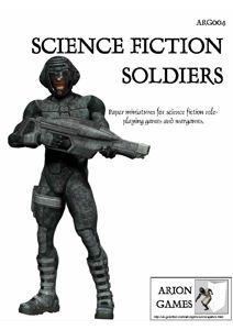 Paper Miniatures: Science Fiction Soldiers