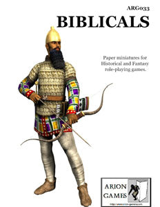 Paper Miniatures: Biblicals