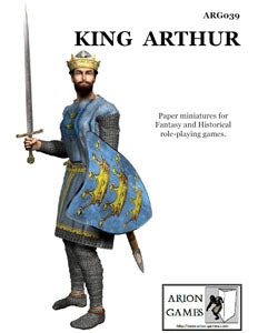 Paper Miniatures: King Arthur