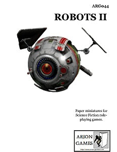 Paper Miniatures: Robots II