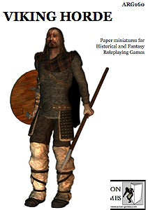 Paper Miniatures: Viking Horde Set