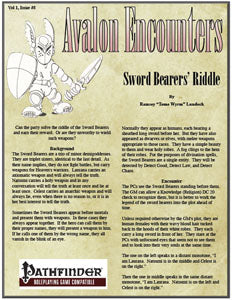 Avalon Encounters Vol 1, Issue #5 Sword Bearers