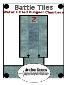 Battle Tiles, Water Filled Dungeon Chambers 2