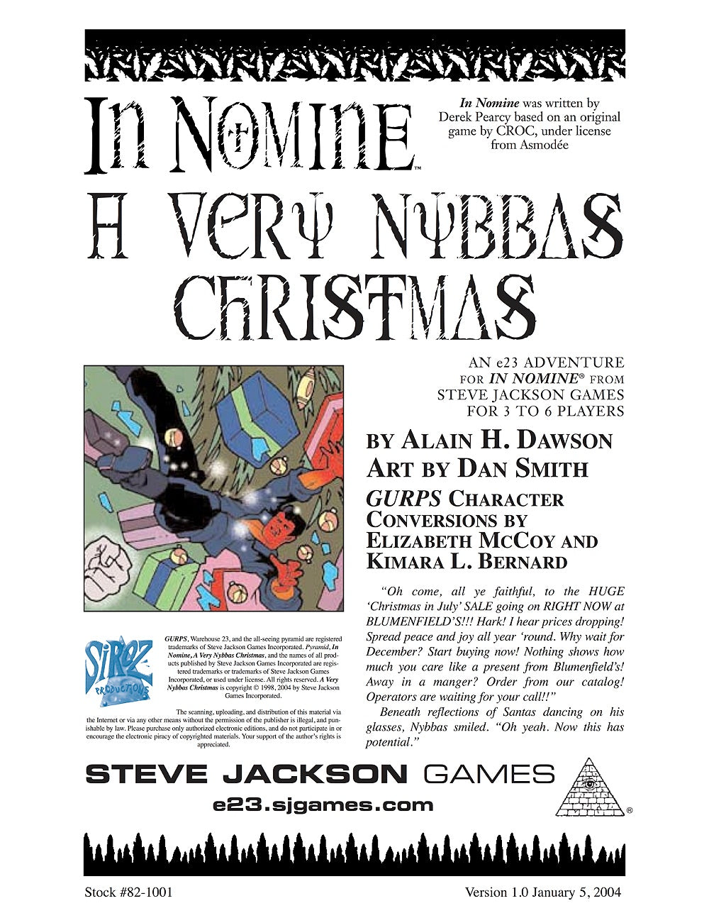 In Nomine: A Very Nybbas Christmas