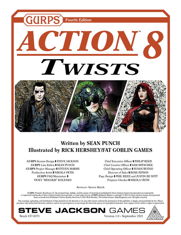 GURPS Action 8: Twists