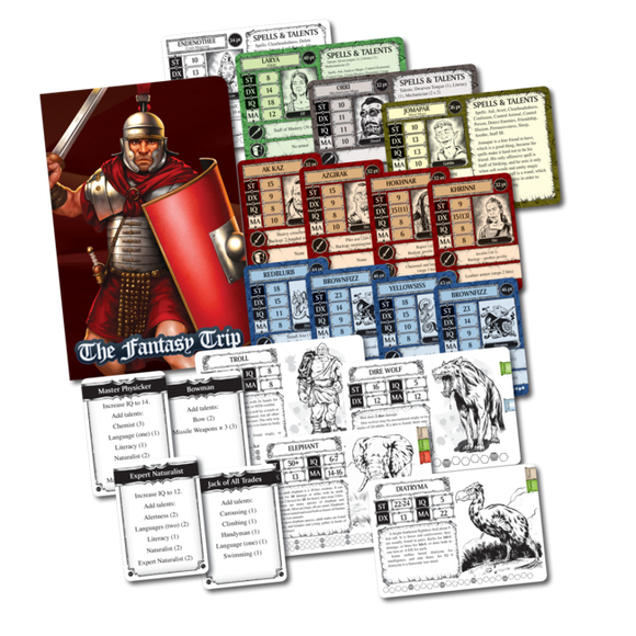 The Fantasy Trip Decks of Destiny